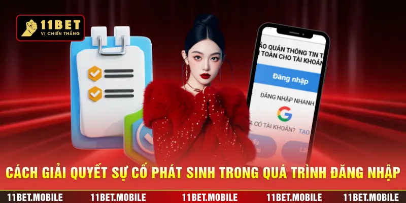 Cách giải quyết sự cố phát sinh trong quá trình đăng nhập
