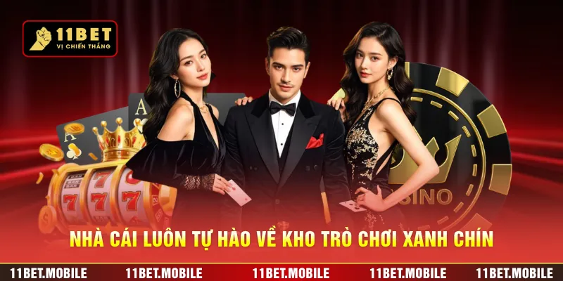 Nhà cái luôn tự hào về kho trò chơi xanh chín