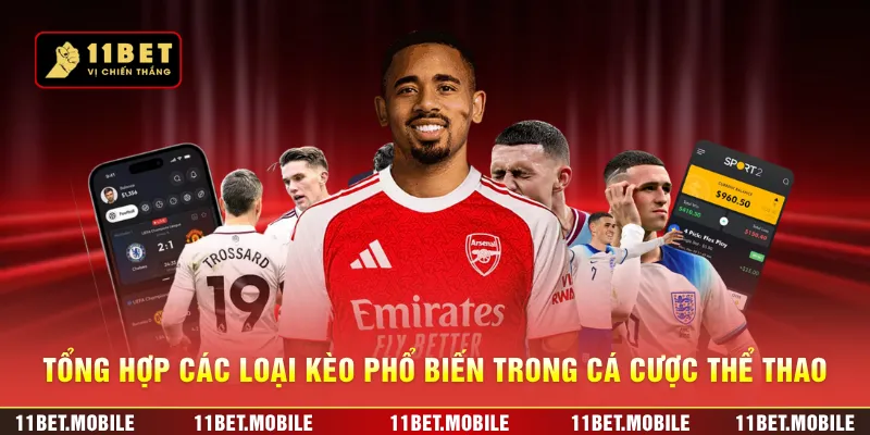 Tổng hợp các loại kèo phổ biến trong cá cược thể thao