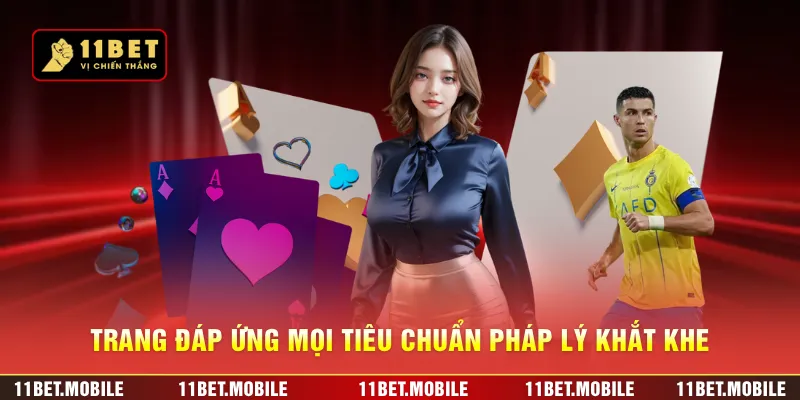 Trang đáp ứng mọi tiêu chuẩn pháp lý khắt khe